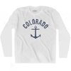 Colorado State Anchor Home Cotton Adult Long Sleeve T-shirt by Ultras