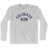 Colorado USA Adult Cotton Long Sleeve T-shirt by Ultras
