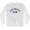 Colorado USA Adult Cotton Long Sleeve T-shirt by Ultras