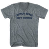 Common Sense Isn't Common Tri-Blend V-neck Womens Junior Cut T-shirt by Tribe Lacrosse