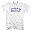 Communication Breakdown Womens Cotton Junior Cut T-Shirt by Tribe Lacrosse