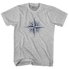 Compass Rose Womens Cotton Junior Cut T-Shirt by Tribe Lacrosse