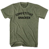 Competitive Snacker Adult Tri-Blend T-shirt by Tribe Lacrosse