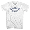 Congress Sucks Womens Cotton Junior Cut T-Shirt by Tribe Lacrosse