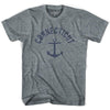 Connecticut State Anchor Home Tri-Blend Adult T-shirt by Ultras