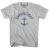 Connecticut State Anchor Home Cotton Adult T-shirt by Ultras