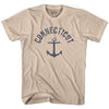 Connecticut State Anchor Home Cotton Adult T-shirt by Ultras