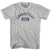 Connecticut USA Womens Cotton T-shirt by Ultras