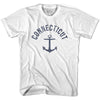 Connecticut State Anchor Home Cotton Womens T-shirt by Ultras