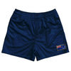 Cook Islands Country Heritage Flag Rugby Shorts Made In USA by Rugby Shorts