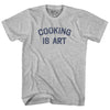 Cooking Is Art Womens Cotton Junior Cut T-Shirt by Tribe Lacrosse
