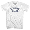 Cooking Is Art Womens Cotton Junior Cut T-Shirt by Tribe Lacrosse