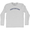 Cooperstown Adult Cotton Long Sleeve T-shirt by Tribe Lacrosse