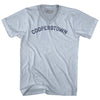 Cooperstown Adult Tri-Blend V-neck T-shirt by Tribe Lacrosse