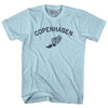 Copenhagen Running Track Winged Foot Adult Cotton T-shirt by Tribe Lacrosse