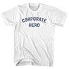 Corporate Hero Womens Cotton Junior Cut T-Shirt by Tribe Lacrosse