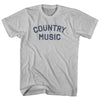 Country Music Adult Cotton T-shirt by Tribe Lacrosse