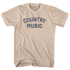 Country Music Adult Cotton T-shirt by Tribe Lacrosse