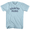 Country Music Adult Cotton T-shirt by Tribe Lacrosse