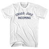 Crass Joke Incoming Womens Cotton Junior Cut T-Shirt by Tribe Lacrosse