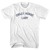 Crazy Horse Lady Womens Cotton Junior Cut T-Shirt by Tribe Lacrosse