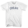 Cream Womens Cotton Junior Cut T-Shirt by Tribe Lacrosse