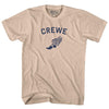 Crewe Running Track Winged Foot-Adult Cotton T-shirt by Tribe Lacrosse