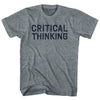 Critical Thinking Womens Tri-Blend Junior Cut T-Shirt by Tribe Lacrosse