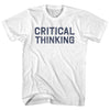 Critical Thinking Womens Cotton Junior Cut T-Shirt by Tribe Lacrosse