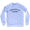 Crunching The Numbers Adult Tri-Blend Sweatshirt by Tribe Lacrosse