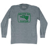Custom Hecho En Adult Tri-Blend Long Sleeve T-shirt by Tribe Lacrosse