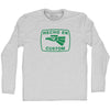 Custom Hecho En Adult Cotton Long Sleeve T-shirt by Tribe Lacrosse