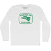Custom Hecho En Adult Cotton Long Sleeve T-shirt by Tribe Lacrosse