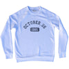 Custom Month, Day and Year Adult Tri-Blend Sweatshirt by Tribe Lacrosse