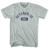 Custom Month, Day and Year Adult Tri-Blend T-shirt by Tribe Lacrosse