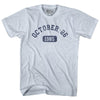 Custom Month, Day and Year Adult Tri-Blend T-shirt by Tribe Lacrosse