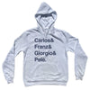 Custom Names And Sign T-shirt Tri-Blend Hoodie by Tribe Lacrosse
