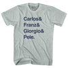 Custom Names And Sign T-shirt Adult Tri-Blend T-shirt by Tribe Lacrosse