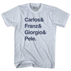 Custom Names And Sign T-shirt Adult Tri-Blend T-shirt by Tribe Lacrosse