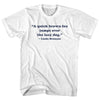 Custom Quote Youth Cotton T-shirt by Tribe Lacrosse