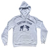Custom Team Wrestling Adult Cotton Hoodie by Tribe Lacrosse