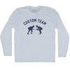 Custom Team Wrestling Adult Tri-Blend Long Sleeve T-shirt by Tribe Lacrosse