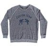 Custom Team Wrestling Adult Tri-Blend Sweatshirt by Tribe Lacrosse