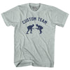 Custom Team Wrestling Adult Tri-Blend T-shirt by Tribe Lacrosse