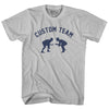 Custom Team Wrestling Adult Cotton T-shirt by Tribe Lacrosse