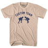 Custom Team Wrestling Adult Cotton T-shirt by Tribe Lacrosse