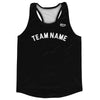 Custom Arched With White Text Running Racerback Singlet by Tribe Lacrosse