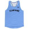 Custom Arched With Black Text Running Racerback Singlet by Tribe Lacrosse