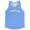 Custom Arched With White Text Running Racerback Singlet by Tribe Lacrosse