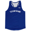 Custom Arched With White Text Running Racerback Singlet by Tribe Lacrosse